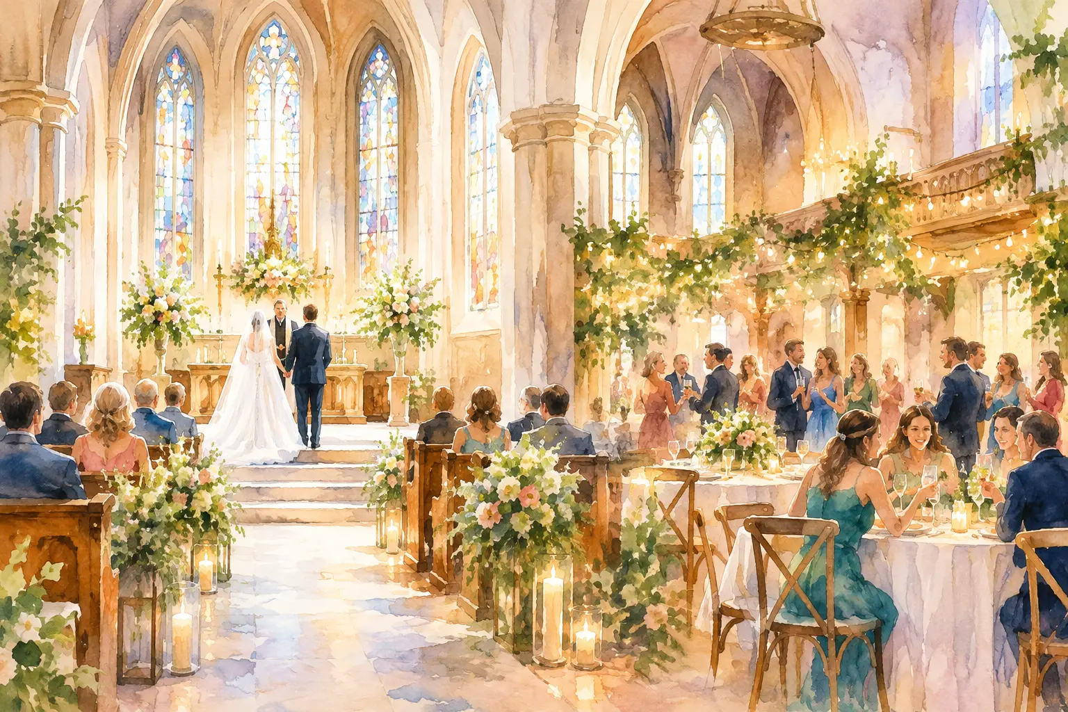 Ceremonie en feest combineren op één locatie