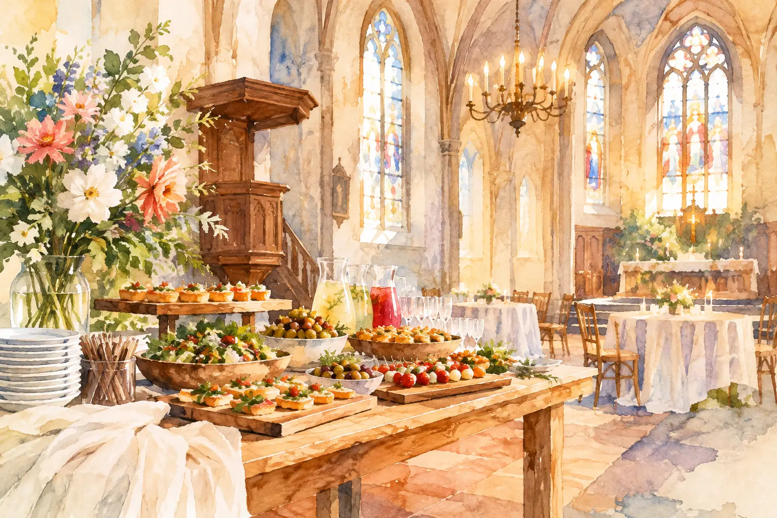 Kan eigen catering mee naar uw feest?