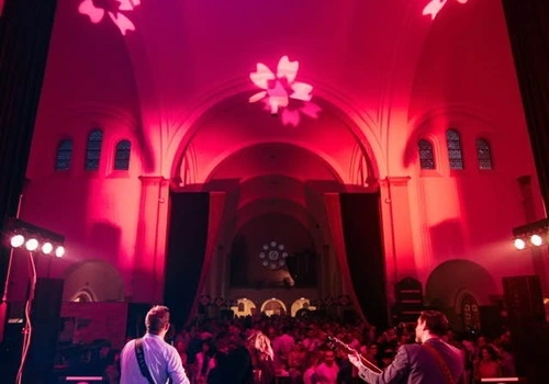 Verjaardagsfeest in de Heilig Hartkerk
